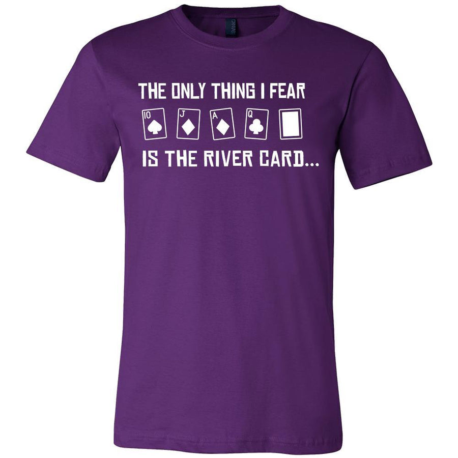Poker Shirt - The River Card - Card Game Love Gift