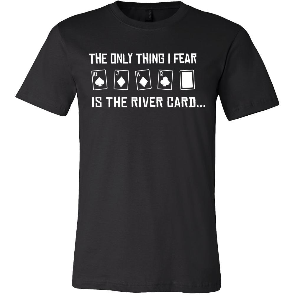 Poker Shirt - The River Card - Card Game Love Gift