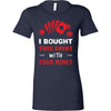 Poker Shirt - With Your Money - Card Game Love Gift-T-shirt-Teelime | shirts-hoodies-mugs