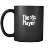 Poker The Player 11oz Black Mug-Drinkware-Teelime | shirts-hoodies-mugs