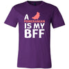 Pomeranian Shirt - a Pomeranian is my bff- Dog Lover Gift-T-shirt-Teelime | shirts-hoodies-mugs