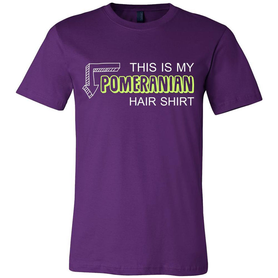 Pomeranian Shirt - This is my Pomeranian hair shirt - Dog Lover Gift