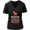 Pony Shirt - Freakin' Awesome - Animal Lover Gift-T-shirt-Teelime | shirts-hoodies-mugs