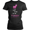 Pony Shirt - Ride All Ponies - Animal Lover Gift-T-shirt-Teelime | shirts-hoodies-mugs