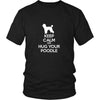 Poodle Shirt - Keep Calm and Hug Your Poodle- Dog Lover Gift-T-shirt-Teelime | shirts-hoodies-mugs