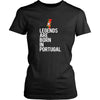 Portugal Shirt - Legends are born in Portugal - National Heritage Gift-T-shirt-Teelime | shirts-hoodies-mugs