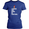 Portugal Shirt - Legends are born in Portugal - National Heritage Gift-T-shirt-Teelime | shirts-hoodies-mugs