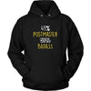 Postmaster Shirt - 49% Postmaster 51% Badass Profession-T-shirt-Teelime | shirts-hoodies-mugs