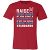 Postmaster Shirt - Raise your hand if you love Postmaster, if not raise your standards - Profession Gift-T-shirt-Teelime | shirts-hoodies-mugs