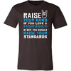 Postmaster Shirt - Raise your hand if you love Postmaster, if not raise your standards - Profession Gift-T-shirt-Teelime | shirts-hoodies-mugs