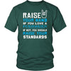 Postmaster Shirt - Raise your hand if you love Postmaster, if not raise your standards - Profession Gift-T-shirt-Teelime | shirts-hoodies-mugs