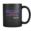 Presidents USA Mug - My dream is of a place and a time where America...- Lincoln - 11oz Black Mug-Drinkware-Teelime | shirts-hoodies-mugs