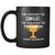 Presidents USA Mug - The harder the conflict, the greater the triumph. - George Washington - 11oz Black Mug