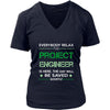 Project Engineer Shirt - Everyone relax the Project Engineer is here, the day will be save shortly - Profession Gift-T-shirt-Teelime | shirts-hoodies-mugs