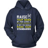 Project Engineer Shirt - Raise your hand if you love Project Engineer, if not raise your standards - Profession Gift-T-shirt-Teelime | shirts-hoodies-mugs