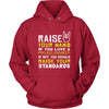 Project Engineer Shirt - Raise your hand if you love Project Engineer, if not raise your standards - Profession Gift-T-shirt-Teelime | shirts-hoodies-mugs