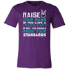 Prosthetist Shirt - Raise your hand if you love Prosthetist, if not raise your standards - Profession Gift-T-shirt-Teelime | shirts-hoodies-mugs