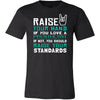 Prosthetist Shirt - Raise your hand if you love Prosthetist, if not raise your standards - Profession Gift-T-shirt-Teelime | shirts-hoodies-mugs