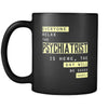 Psychiatrist - Everyone relax the Psychiatrist is here, the day will be save shortly - 11oz Black Mug-Drinkware-Teelime | shirts-hoodies-mugs