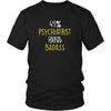 Psychiatrist Shirt - 49% Psychiatrist 51% Badass Profession-T-shirt-Teelime | shirts-hoodies-mugs