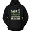 Psychiatrist Shirt - Raise your hand if you love Psychiatrist, if not raise your standards - Profession Gift-T-shirt-Teelime | shirts-hoodies-mugs