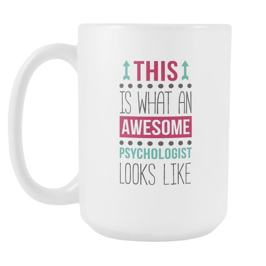 Psychologist coffee cup - Awesome Psychologist-Drinkware-Teelime | shirts-hoodies-mugs