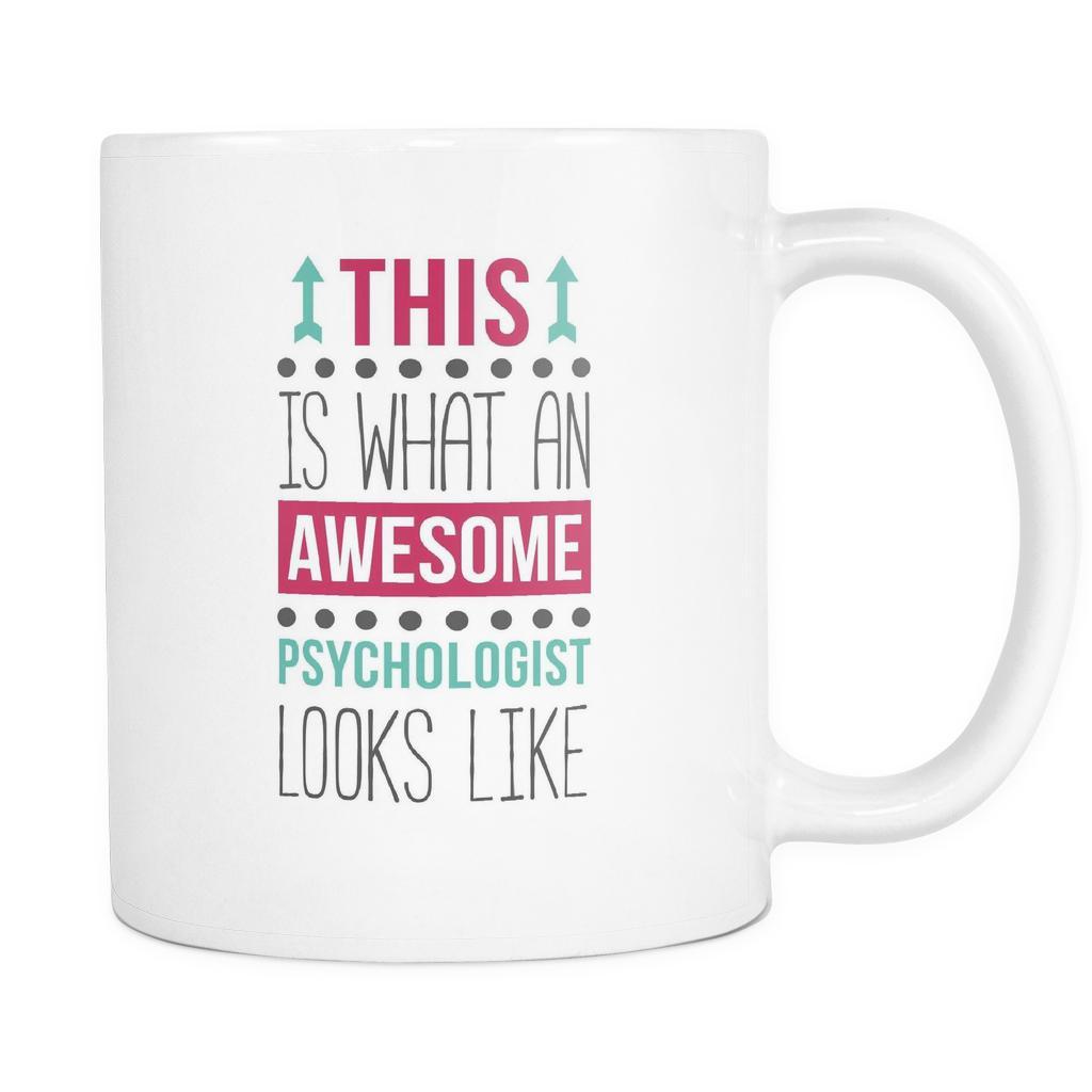 Psychologist mug - Awesome Psychologist-Drinkware-Teelime | shirts-hoodies-mugs