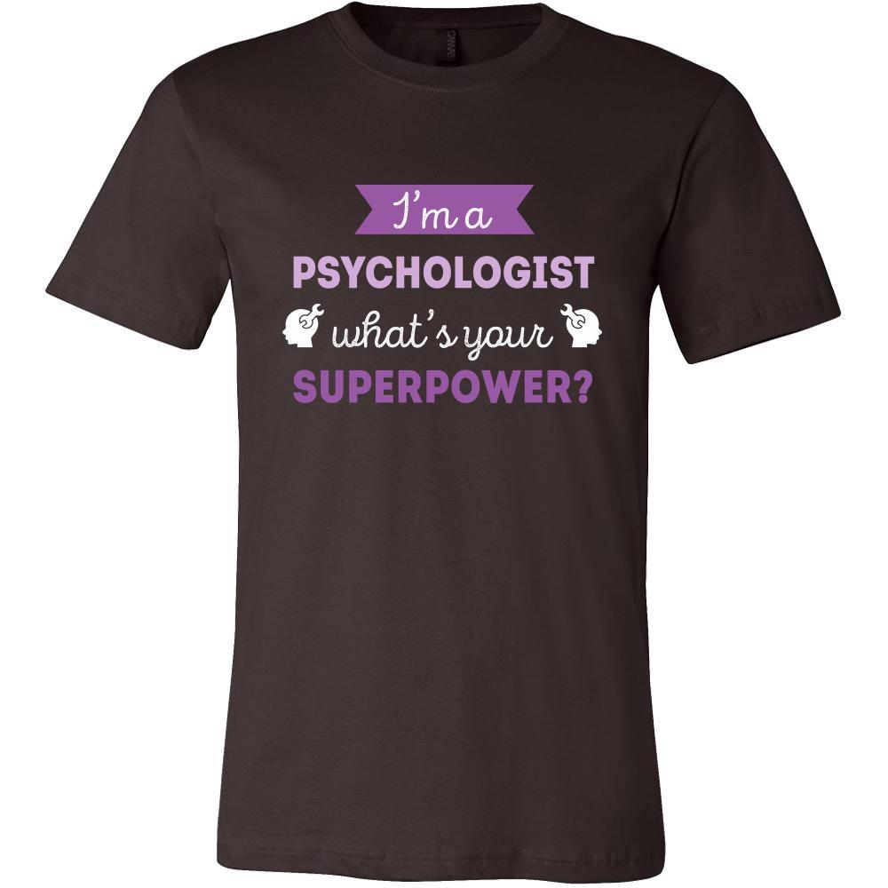 Psychologist Shirt - I'm a Psychologist, what's your superpower? - Profession Gift-T-shirt-Teelime | shirts-hoodies-mugs