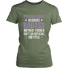 Psychologist Shirt - Psychologist because badass mother fucker isn't an official job title - Profession Gift-T-shirt-Teelime | shirts-hoodies-mugs