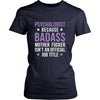 Psychologist Shirt - Psychologist because badass mother fucker isn't an official job title - Profession Gift-T-shirt-Teelime | shirts-hoodies-mugs