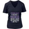 Psychologist Shirt - Psychologist because badass mother fucker isn't an official job title - Profession Gift-T-shirt-Teelime | shirts-hoodies-mugs