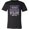 Psychologist Shirt - Psychologist because badass mother fucker isn't an official job title - Profession Gift-T-shirt-Teelime | shirts-hoodies-mugs