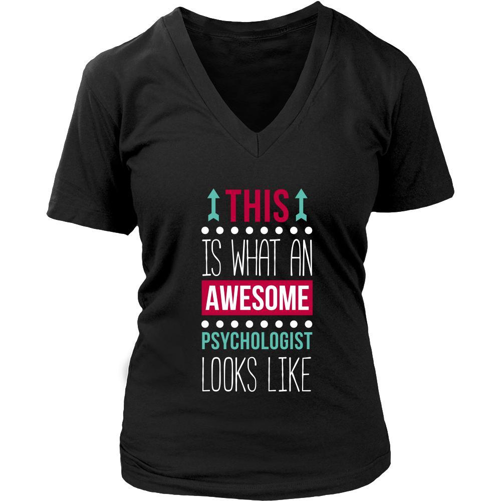 Psychologist Shirt - This is what an awesome Psychologist looks like - Profession Gift-T-shirt-Teelime | shirts-hoodies-mugs