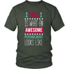 Psychologist Shirt - This is what an awesome Psychologist looks like - Profession Gift-T-shirt-Teelime | shirts-hoodies-mugs