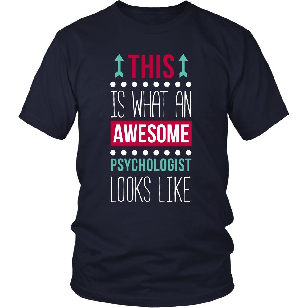 Psychologist Shirt - This is what an awesome Psychologist looks like - Profession Gift-T-shirt-Teelime | shirts-hoodies-mugs