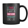 Psychologist This is what an awesome psychologist looks like 11oz Black Mug-Drinkware-Teelime | shirts-hoodies-mugs