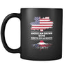Puerto Rican roots American grown with Puerto Rican roots 11oz Black Mug-Drinkware-Teelime | shirts-hoodies-mugs