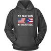 Puerto Rican Shirt - My Nation - My Heritage - Puerto Rico Roots Gift-T-shirt-Teelime | shirts-hoodies-mugs
