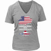 Puerto Rican T Shirt - American grown with Puerto Rican roots-T-shirt-Teelime | shirts-hoodies-mugs