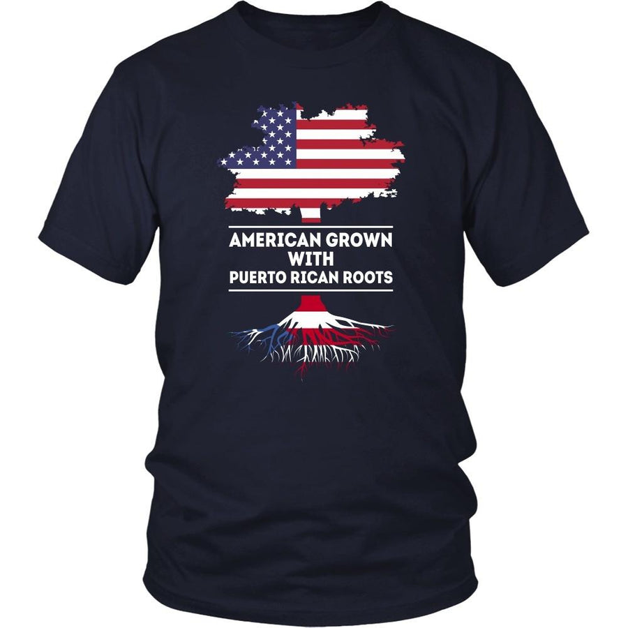 Puerto Rican T Shirt - American grown with Puerto Rican roots