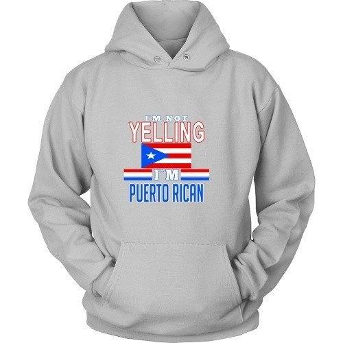 Puerto Rican T Shirt - I'm not yelling I'm Puerto Rican-T-shirt-Teelime | shirts-hoodies-mugs