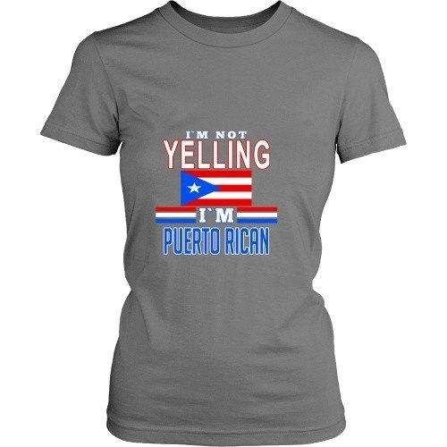 Puerto Rican T Shirt - I'm not yelling I'm Puerto Rican-T-shirt-Teelime | shirts-hoodies-mugs
