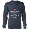 Puerto Rican T Shirt - I'm Puerto Rican We don't do that Keep Calm Thing-T-shirt-Teelime | shirts-hoodies-mugs
