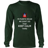 Puerto Rican T Shirt - I'm Puerto Rican We don't do that Keep Calm Thing-T-shirt-Teelime | shirts-hoodies-mugs