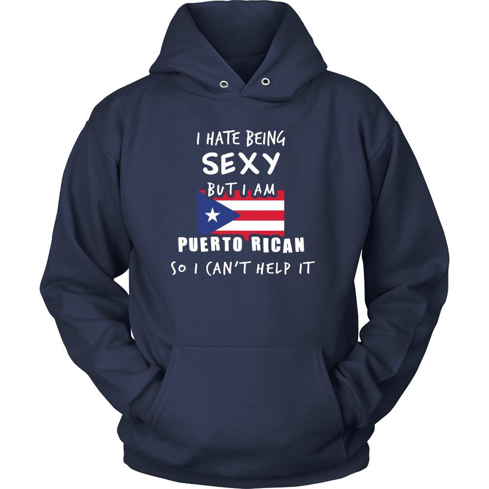 Puerto Rico Shirt - I hate being sexy, but I am Puerto Pican - Proud National Heritage Gift-T-shirt-Teelime | shirts-hoodies-mugs