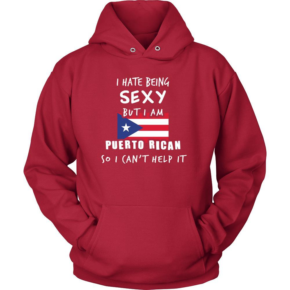 Puerto Rico Shirt - I hate being sexy, but I am Puerto Pican - Proud National Heritage Gift-T-shirt-Teelime | shirts-hoodies-mugs