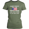 Puerto Rico Shirt - I'm not perfect, but I'm Puerto Rican - Proud National Heritage Gift-T-shirt-Teelime | shirts-hoodies-mugs
