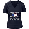 Puerto Rico Shirt - I'm not perfect, but I'm Puerto Rican - Proud National Heritage Gift-T-shirt-Teelime | shirts-hoodies-mugs