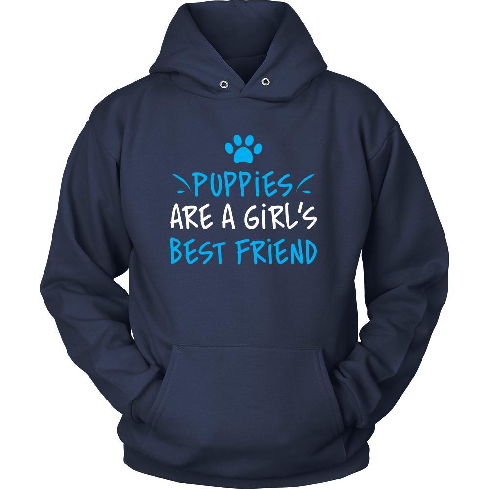 Puppies Shirt - Girl's Best Friend - Animal Lover Gift-T-shirt-Teelime | shirts-hoodies-mugs