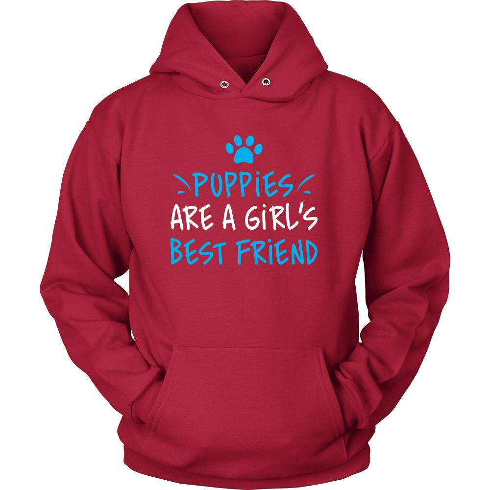 Puppies Shirt - Girl's Best Friend - Animal Lover Gift-T-shirt-Teelime | shirts-hoodies-mugs